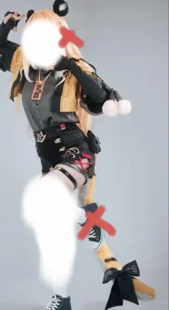フルセット】三分妄想 原神トーマ コスプレ衣装 靴ウィッグ付 - メルカリ