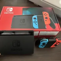 美品　任天堂Switch本体　箱付き Nintendo Switch 「Nintendo Switch有機ELモデルJoy-Con(L)ネオン