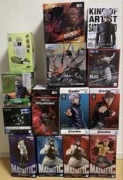 新品 未開封品 呪術廻戦 プライズフィギュア　まとめ売り　14点セット