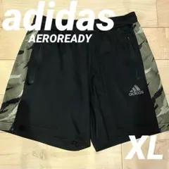 adidasアディダストレーニングパンツショートパンツXLサイズカモフラ柄迷彩柄