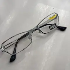 【新品・未使用】　EDWIN 老眼鏡 +1.50 マーブルフレーム