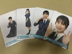 日向坂46 鶴崎仁香 15thシングル お願いバッハ！ 封入生写真 4枚コンプ