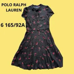 美品✨️POLO RALPH LAUREN ワンピースさくらんぼ柄 フレア