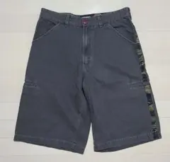 00’s アメリカ製 XLARGE ダック地 ワークショーツ W32 極太のサムネイル