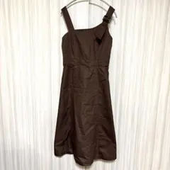 ハニーズ　ブラウン　レディース　ワンピース　Ｍ　ジャンパースカート