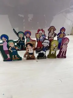 一番くじ　ワンピース　ラバースタンド　セット