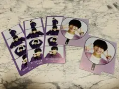 Tvfan TVガイド ミニうちわ ハッピー4カット timelesz 松島聡