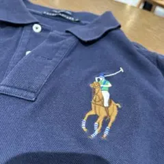 Ralph Lauren 　ビッグポニー　ポロシャツ 　Mサイズ ネイビー