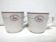 ミスド マグカップ 2個セット　旧タイプ 90年代　ミスタードーナツ　レア