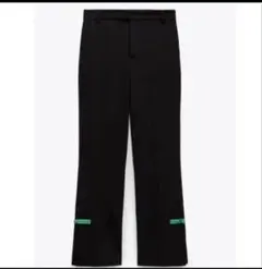 ZARAザラ　マスキュリントグルボタンパンツ