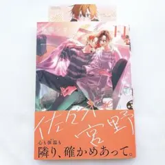 佐々木と宮野 11 春園ショウ とらのあな 特典 イラストカード 未読品