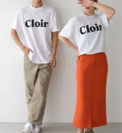 y7238 WEB限定✨her closet cloir ビッグロゴTシャツ