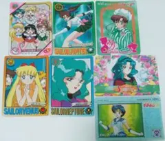 セーラームーン　カード7枚セット