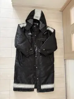 UMBRO フード付きベンチコート ブラック 160