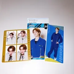 ① SnowMan 証明写真　powerカード　happy4cut 渡辺翔太