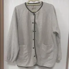 【期間限定値下げ】 無印良品　やわらかフリースカーディガンXL アイボリー