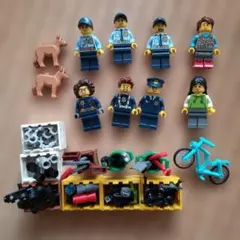 レゴ ポリス ミニフィグ 小物 まとめ売り