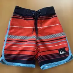 QUIKSILVER サーフパンツ 4T ストライプ