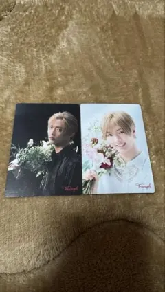 IMP 佐藤新　トリンプ　Triumph AMOSTYLE トレカ2枚