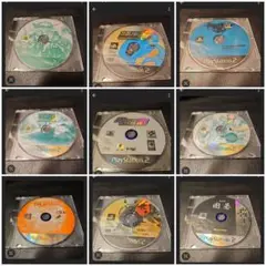 ps2ソフト まとめ売り 9本セット