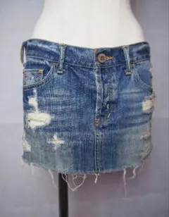 HOLLISTERデニムスカートy2k Sのサムネイル