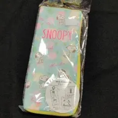 スヌーピー マルチポーチ 水色