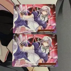 ヴァイスシュヴァルツ 東方 幻象「ルナクロック」 RRR 2枚 PR 1枚 咲夜