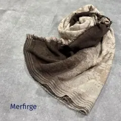 【未使用品】Merfirge メルフィルジ カシミヤ シルク 大判ストール