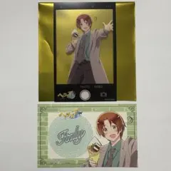 AGF2025ヘタリア crepe timeイタリア クリアカード 特典クレープ