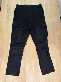 berjack / M-47 ミリタリー パンツ リネン ブラック ベルジャック