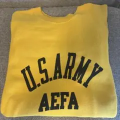 us army reverse weave ミリタリースウェット　 L