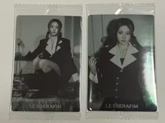 LE SSERAFIM ツインウエハース シール HUH YUNJIN