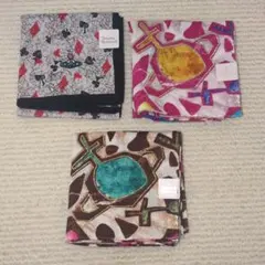 未使用Vivienne Westwood ハンカチ 3枚セット