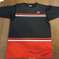 YONEX スポーツシャツ JP L 黒/赤/白
