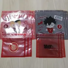 ハイキュー！！フリューくじ ぬいもっち H賞 ジッパーバッグ 黒尾鉄朗 孤爪研磨