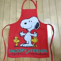 スヌーピー レトロ ヴィンテージ エプロン