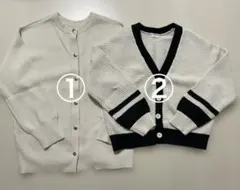 ジーユー　カーディガン　2点　まとめ売り　S