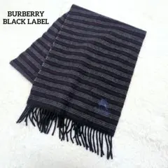 【バーバリー　ブラックレーベル】大判マフラー　カシミヤ混⭐︎新品・未使用⭐︎ BURBERRY バーバリー カシミアマフラー（カシミヤ） GIANT CHK
