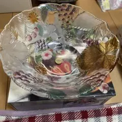 SOGA フルーツモチーフ ガラスボウル
