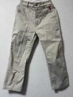 UNIVERSAL OVERALL ベージュ チノパン