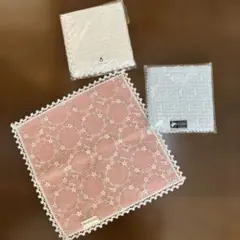Private Label レースハンカチセット 3枚