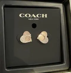 COACH シグネチャー ハート スタッド ピアス
