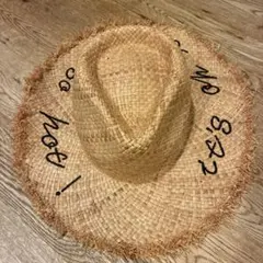 ZARA ストローハット oh la la so hot!のサムネイル