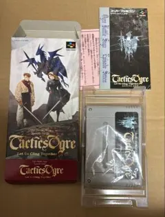 タクティクスオウガ スーパーファミコン 箱説明書注意書き付き 動作確認済み②