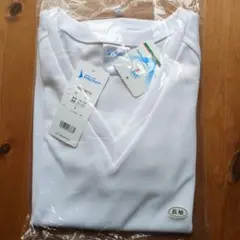 【しろくまさま抱き合わせ用】YACHT Vネック長袖シャツ Lサイズ ホワイト