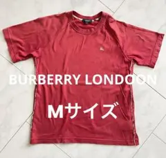 BURBERRY LONDON Tシャツ Mサイズ 赤