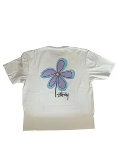 Stussy 花柄 Tシャツ ホワイト