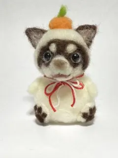 作家 チョコタン チワワ 犬 ぬいぐるみ テディベア ぬいぐるみ【プレミアムパピー<チワワ チョコタン>】を