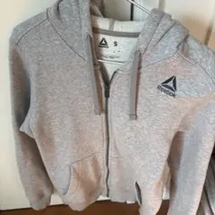 Reebok グレー パーカー S