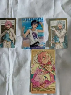 あんスタ 紙類 まとめ売り あんスタUNDEAD朔間零 羽風薫 乙狩アドニス 大神晃牙紙類 16点